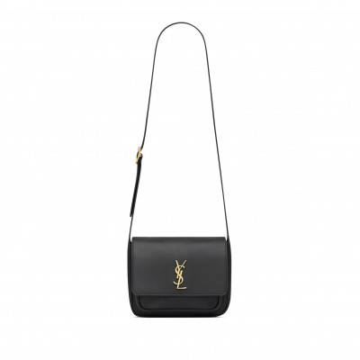 YSL NIKI SATCHEL IN LEATHER 718556AAD391000 (21.5*16*9.5cm)